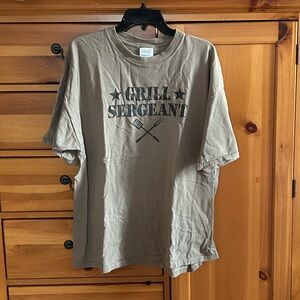 Grill Sergeant Men's Graphic T-Shirt - Olive